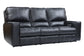 ROCKFORD - VERONA BLACK POWER TRIPLE RECLINING SOFA