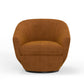 THE TWIST - ELISE RUST ACCENT SWIVEL CHAIR