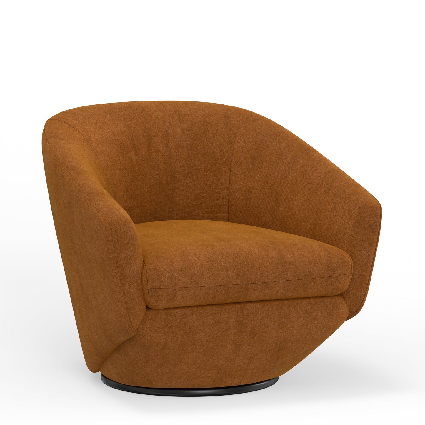 THE TWIST - ELISE RUST ACCENT SWIVEL CHAIR