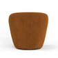 THE TWIST - ELISE RUST ACCENT SWIVEL CHAIR