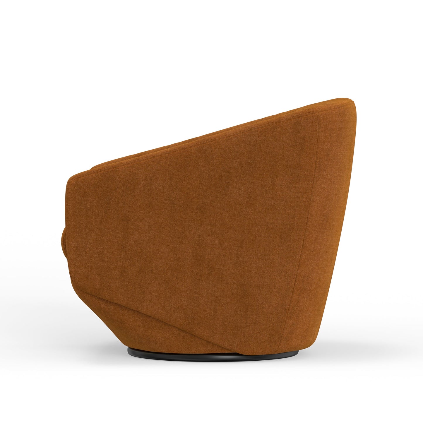 THE TWIST - ELISE RUST ACCENT SWIVEL CHAIR