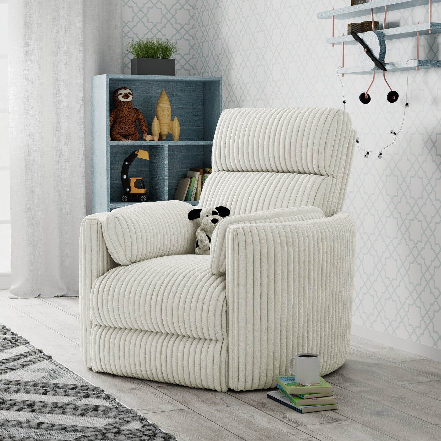 Radius Power Swivel Glider Recliner