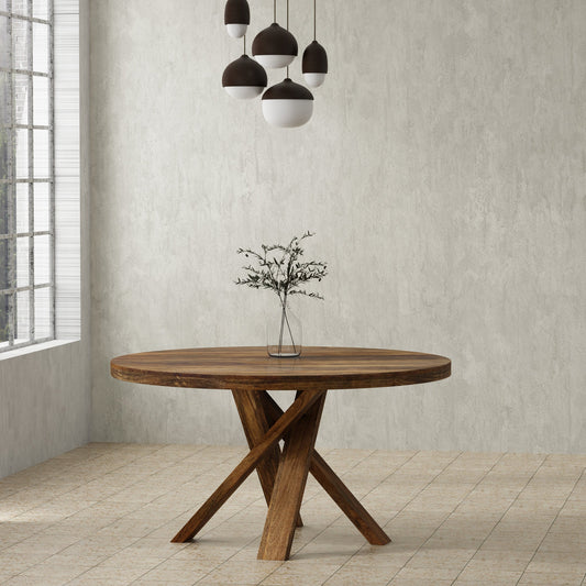 CROSSINGS DOWNTOWN 60” ROUND DINING TABLE