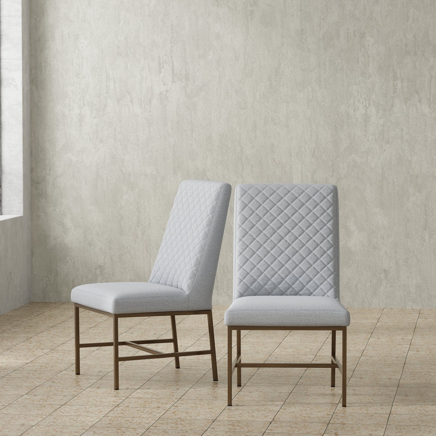 DIAMOND ELISE LINEN DINING CHAIR (2/CTN - SOLD IN PAIRS)