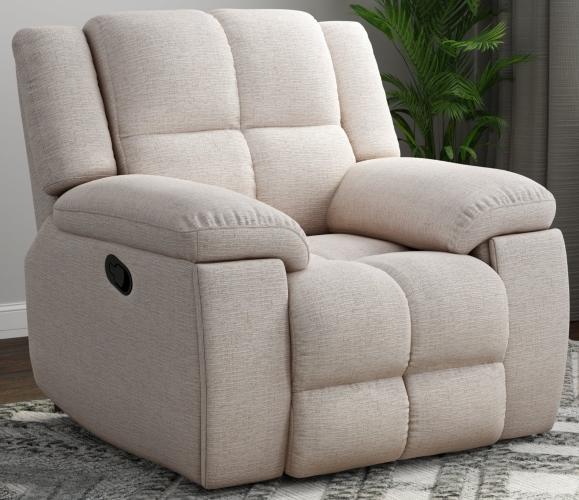 BUSTER - OPAL TAUPE MANUAL RECLINER