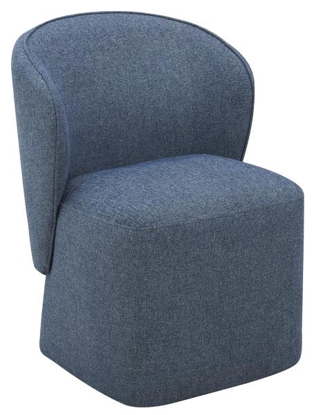 BONGO QUARTERMASTER INDIGO DINING CHAIR (2/CTN - SOLD IN PAIRS)