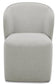 BONGO QUARTERMASTER LINEN DINING CHAIR (2/CTN - SOLD IN PAIRS)