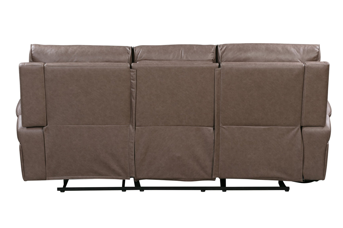 THEON - STOKES TOFFEE MANUAL SOFA WITH DROP DOWN TABLE