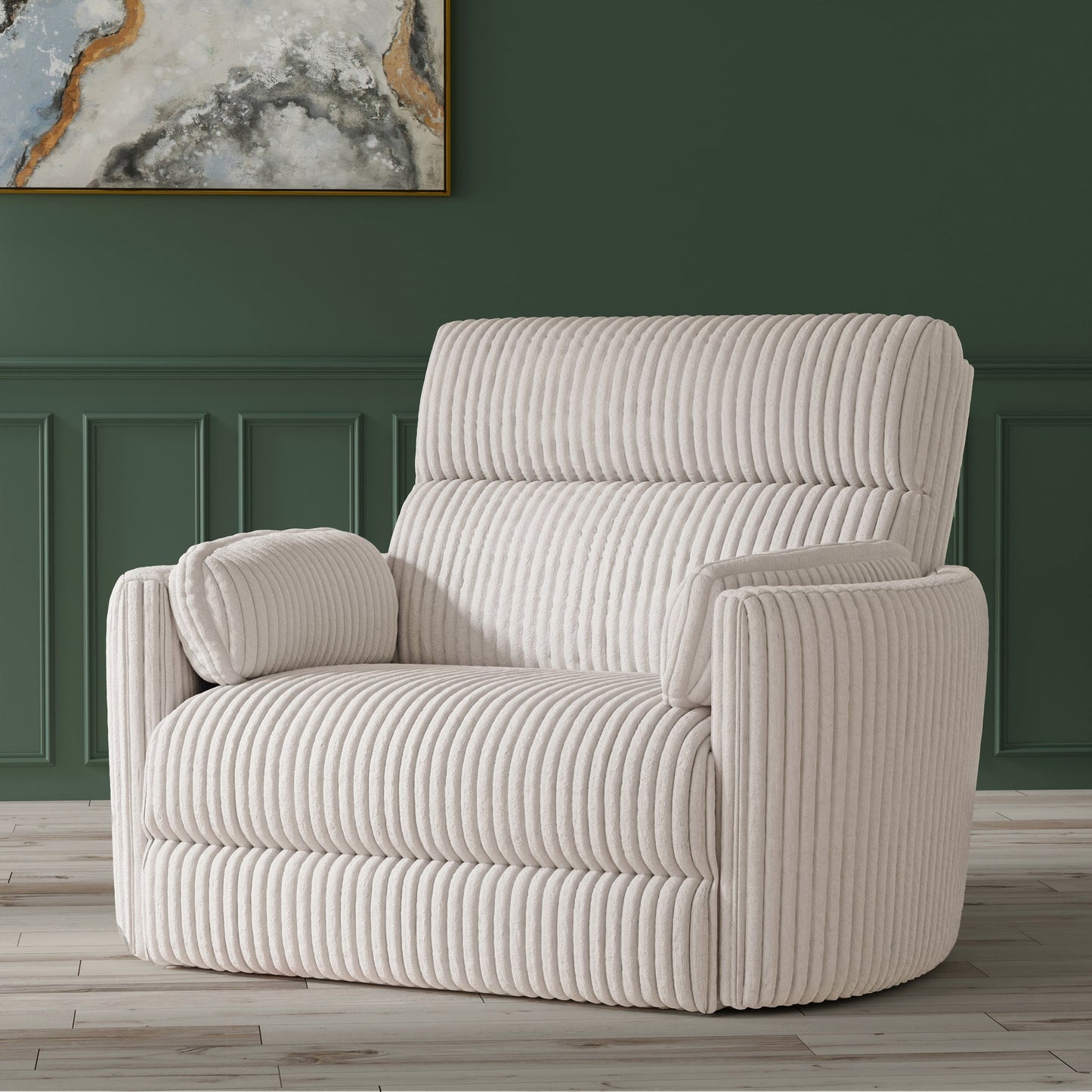 RADIUS - MEGA IVORY XL POWER GLIDER RECLINER