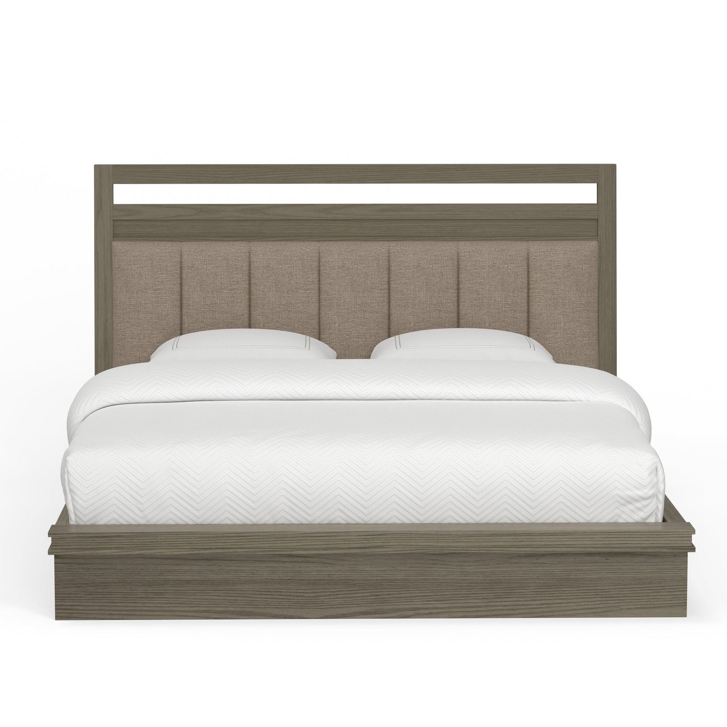 PURE MODERN BEDROOM QUEEN 5/0 PLATFORM BED (1250HB/1250FB/125066R)