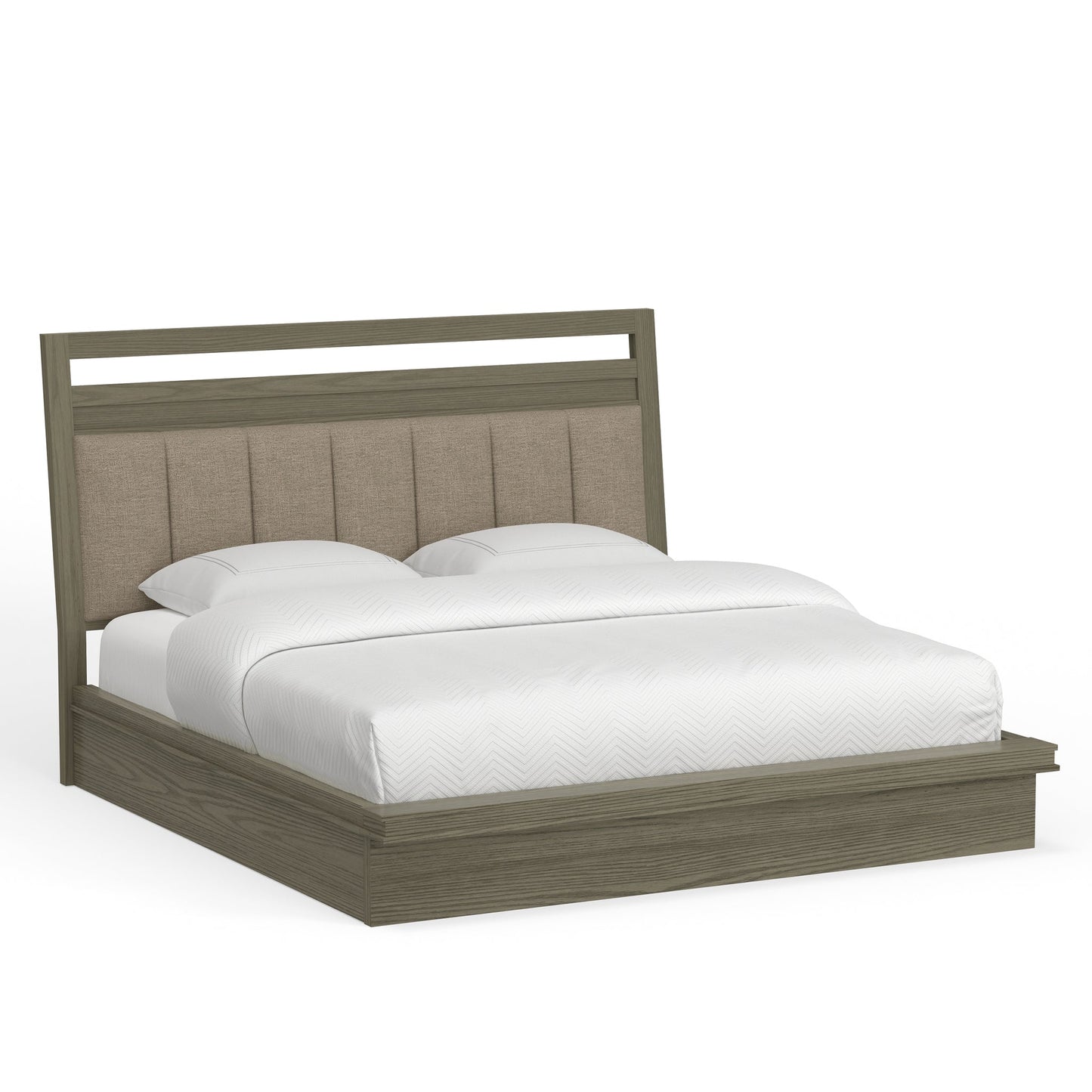 PURE MODERN BEDROOM QUEEN 5/0 PLATFORM BED (1250HB/1250FB/125066R)