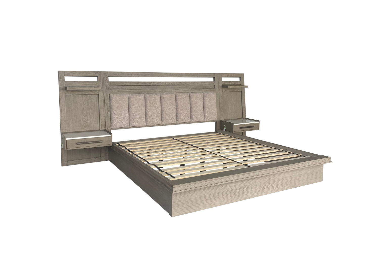 PURE MODERN BEDROOM QUEEN 5/0 PLATFORM WALL BED (1250HB/1250FB/125066R/52250P)