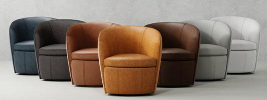 Barolo Swivel Club Chair