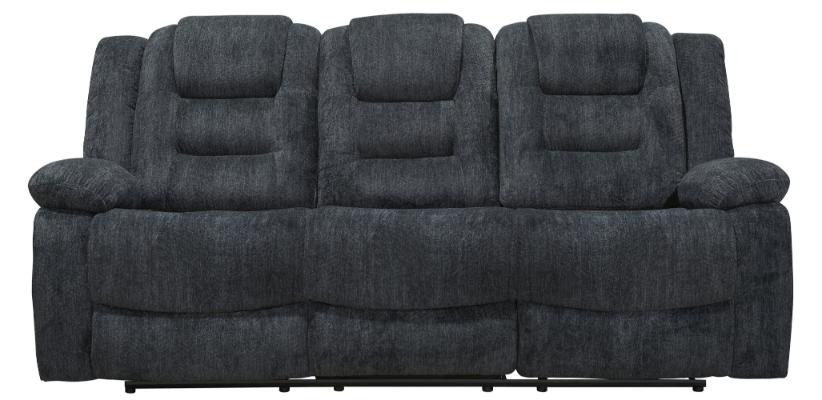 BOLTON - MISTY STORM MANUAL DUAL RECLINING SOFA