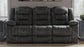 BOLTON - MISTY STORM MANUAL DUAL RECLINING SOFA