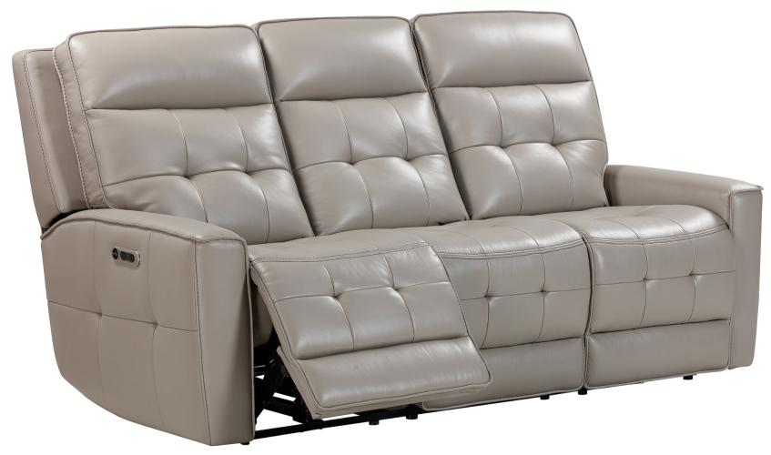 CANTERBURY - PEWTER POWER ZERO GRAVITY SOFA