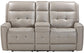 CANTERBURY - PEWTER POWER ZERO GRAVITY CONSOLE LOVESEAT