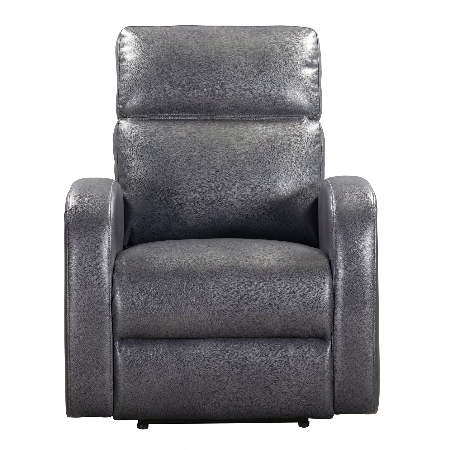 DEVIN - PEBBLE GREY MANUAL RECLINER