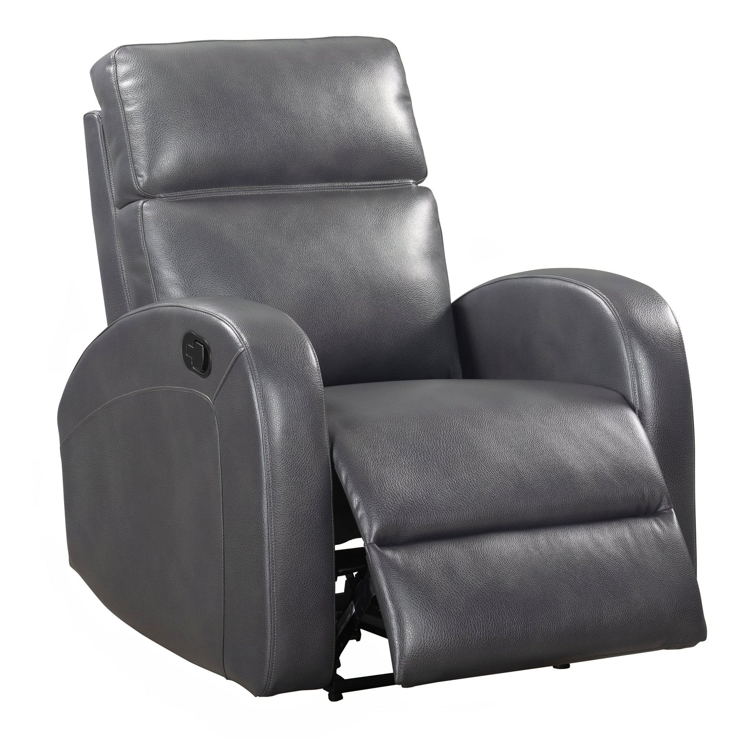 DEVIN - PEBBLE GREY MANUAL RECLINER