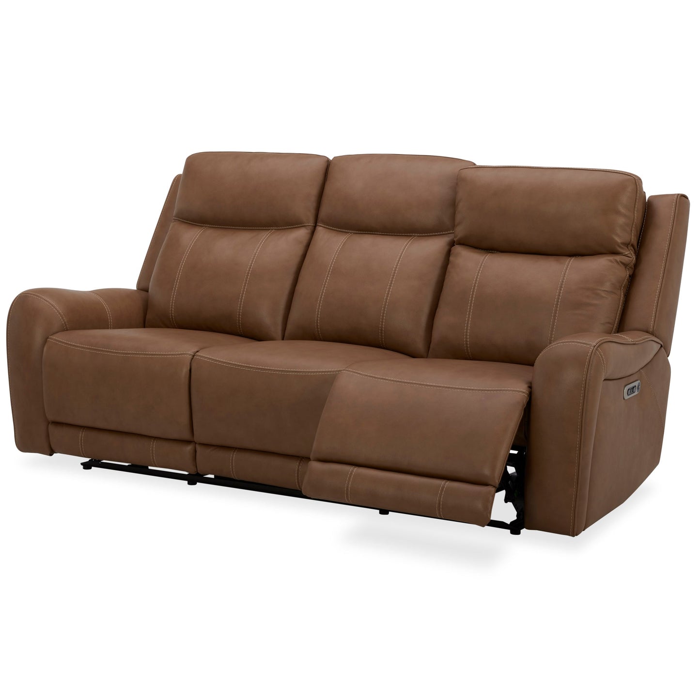 HAYWOOD - BUTTERNUT POWER SOFA WITH POWER HEADRESTS