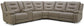 CALDWELL - TAHOE FOG 6PC MODULAR POWER RECLINING SECTIONAL