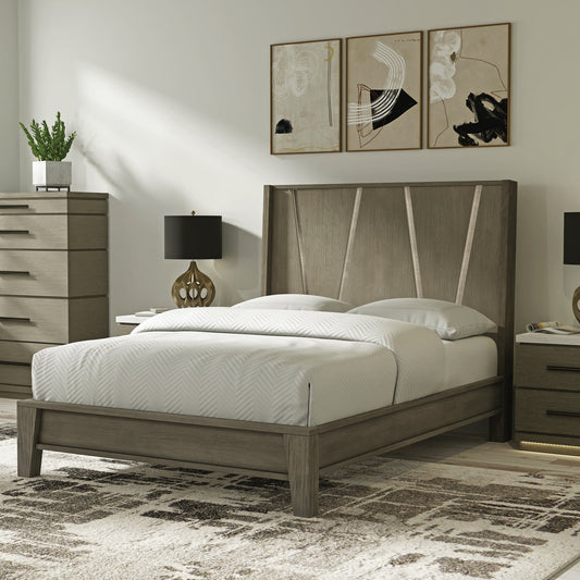 PURE MODERN BEDROOM QUEEN 5/0 PANEL BED (1150HB/1150FB/115066R)