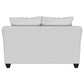 Salizar Upholstered Flared Arm Loveseat Sand