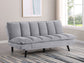 Laredo Upholstered Tufted Convertible Sofa Bed Grey