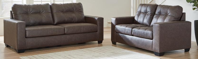 Barlin Mills Sofa and Loveseat