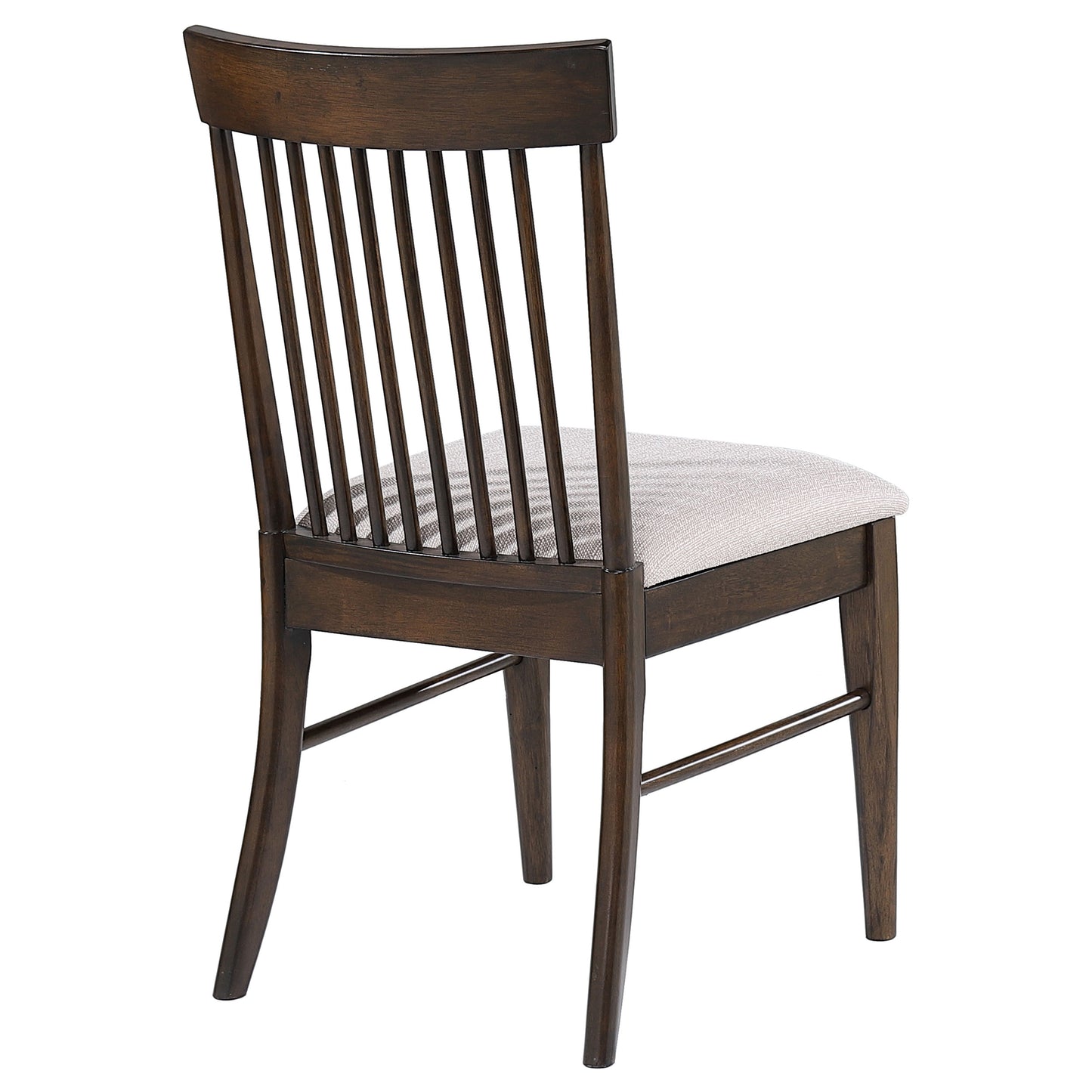 Everton Wood Dining Side Chair Dark Walnut (Set of 2)