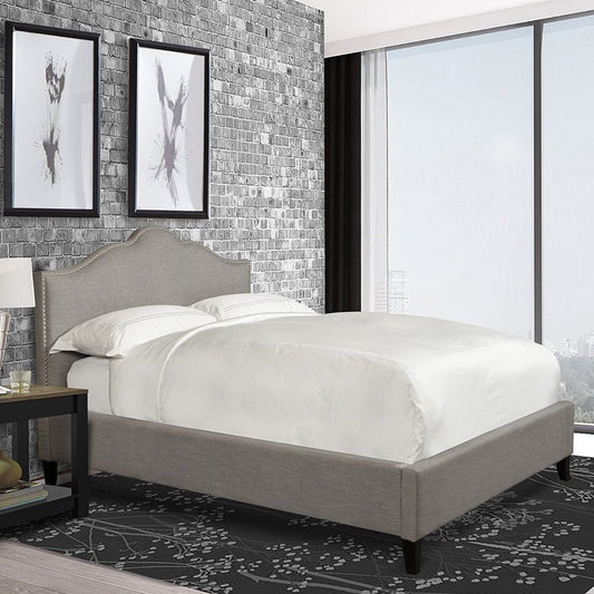 JAMIE - FALSTAFF KING BED 6/6 (GREY)