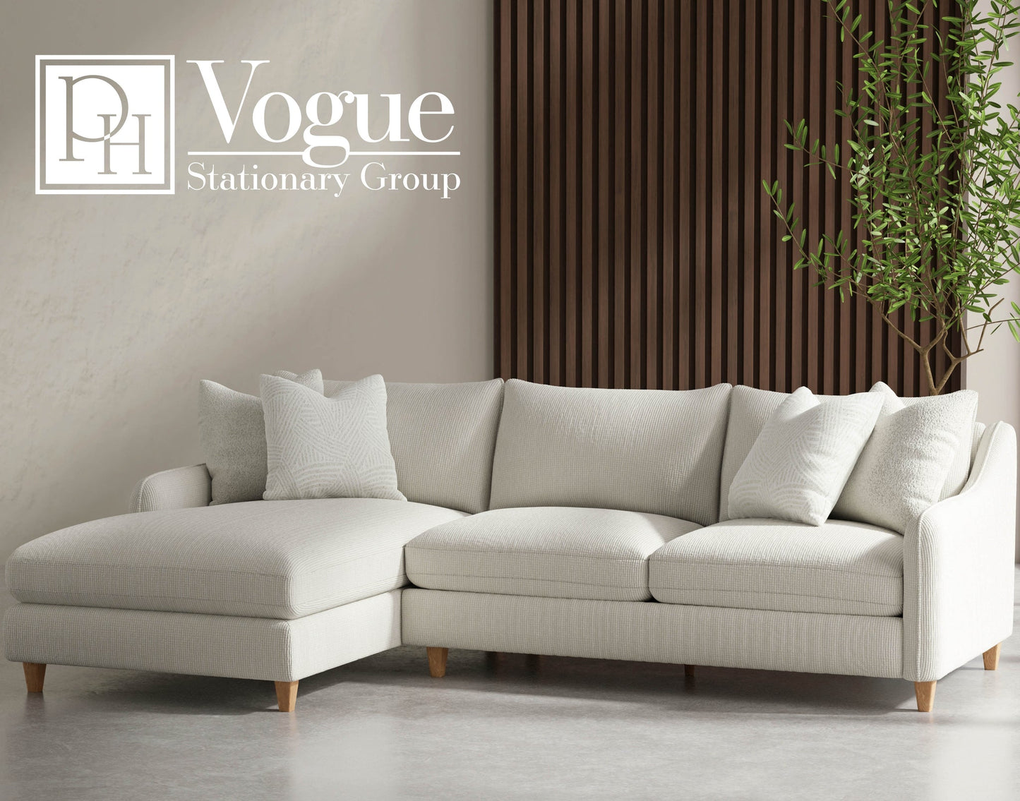 VOGUE - FARLO CHALK OTTOMAN