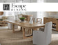 ESCAPE DINING UPHOLSTERED CASTER CHAIR