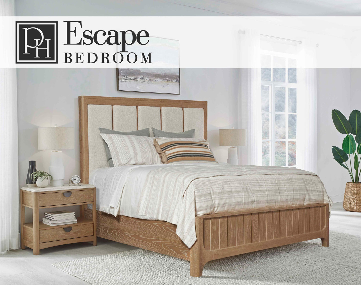 ESCAPE KING PANEL BED