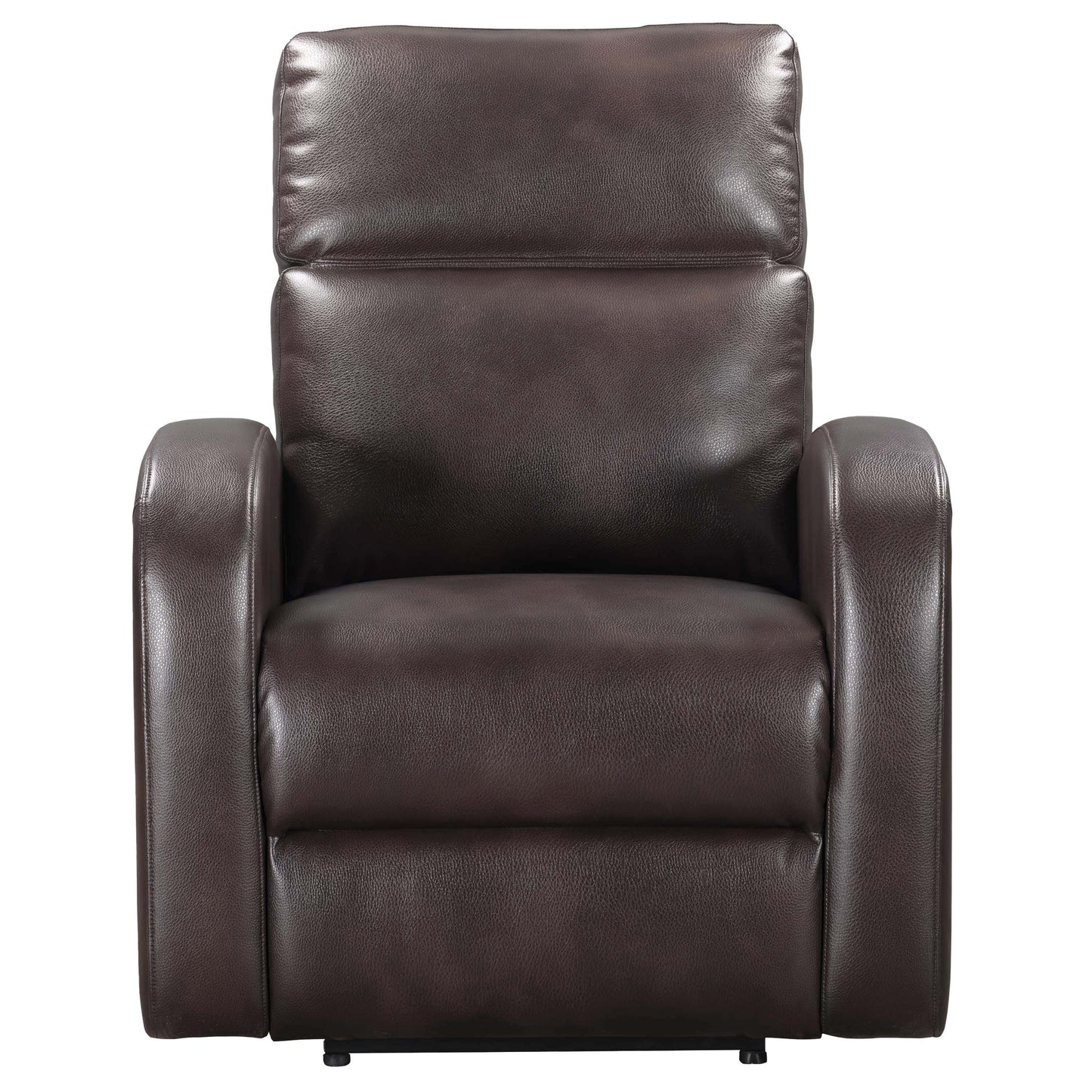 DEVIN - PEBBLE BROWN MANUAL RECLINER