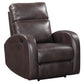 DEVIN - PEBBLE BROWN MANUAL RECLINER