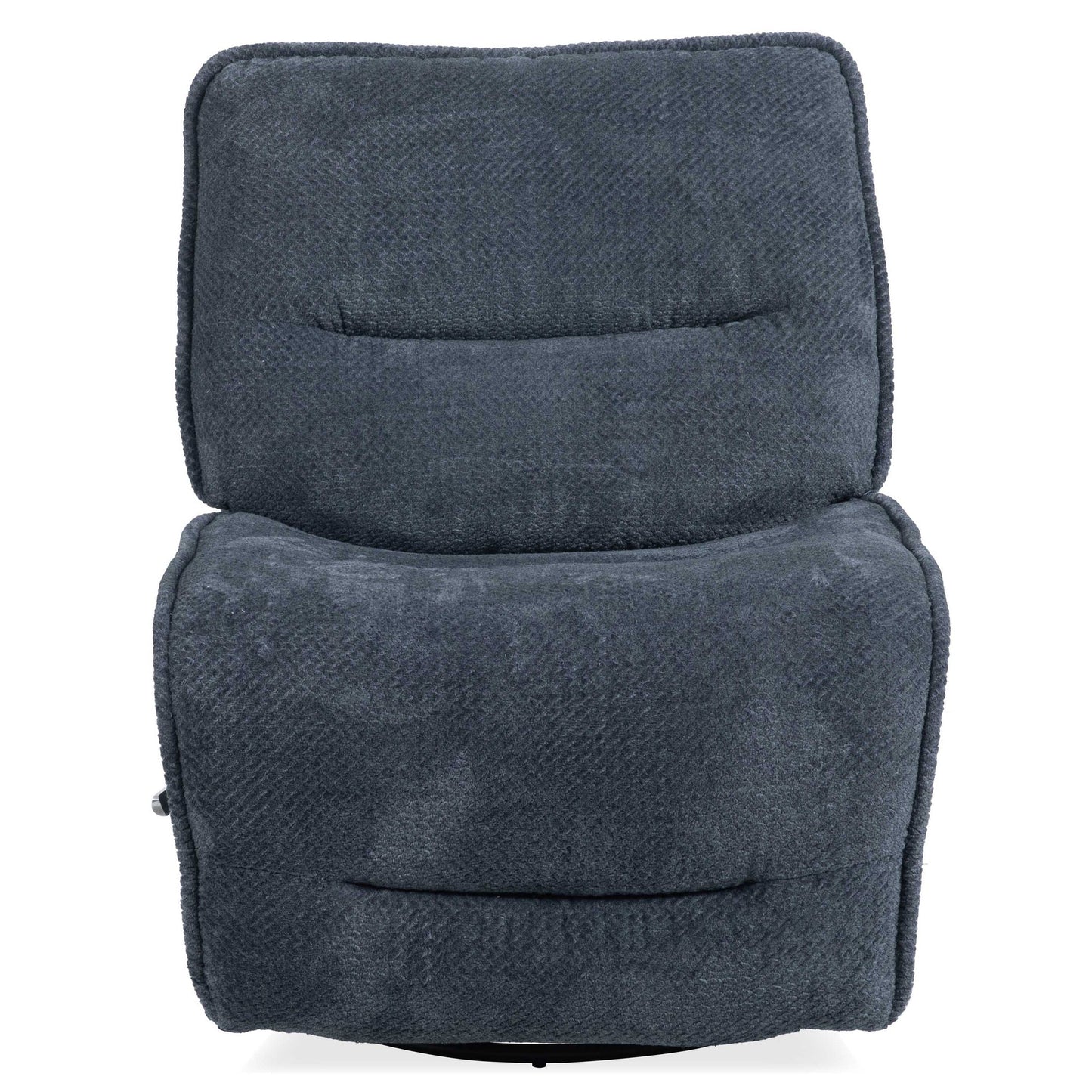 LEO - MIDNIGHT BLUE MANUAL ARMLESS GLIDER RECLINER