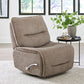 LEO - WHEAT MANUAL ARMLESS GLIDER RECLINER