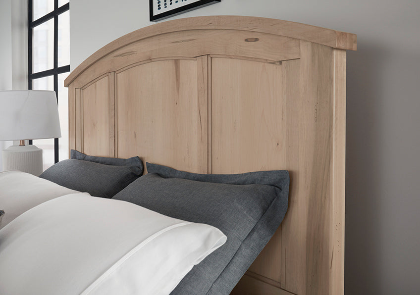 ARCH BED WITH STORAGE FOOTBOARD