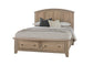 ARCH BED WITH STORAGE FOOTBOARD