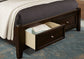 FULL ,QUEEN, & KING MANSION STORAGE BED - MERLO FINISH