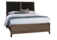 UPHOLSTERED BED-BLACK