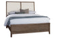 UPHOLSTERED BED-WHITE