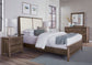 UPHOLSTERED BED-WHITE