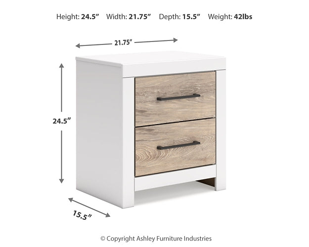 Ashley Express - Charbitt Two Drawer Night Stand