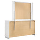 Felicity 6-drawer Wood Dresser with Mirror White High Gloss