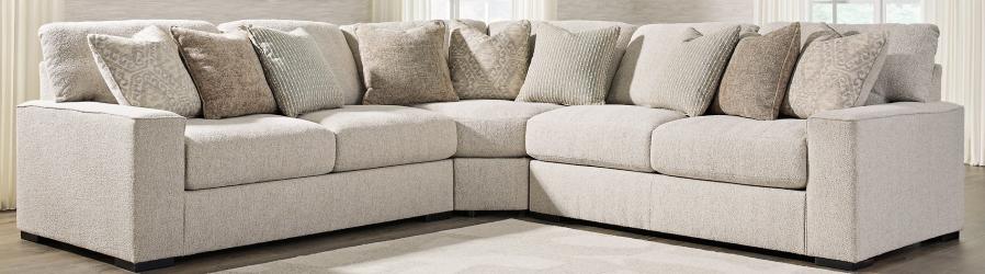 Ballyton 3-Piece Sectional with Ottoman