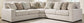 Ballyton 3-Piece Sectional with Ottoman