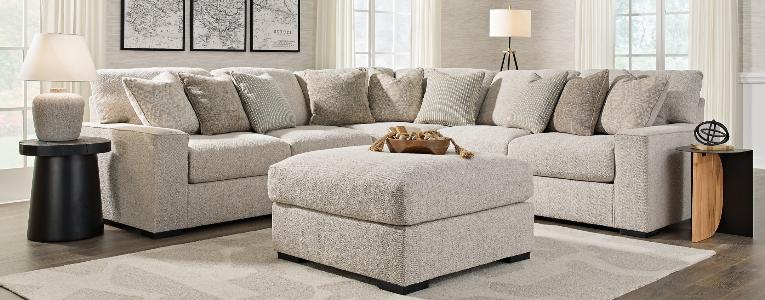 Ballyton 3-Piece Sectional with Ottoman