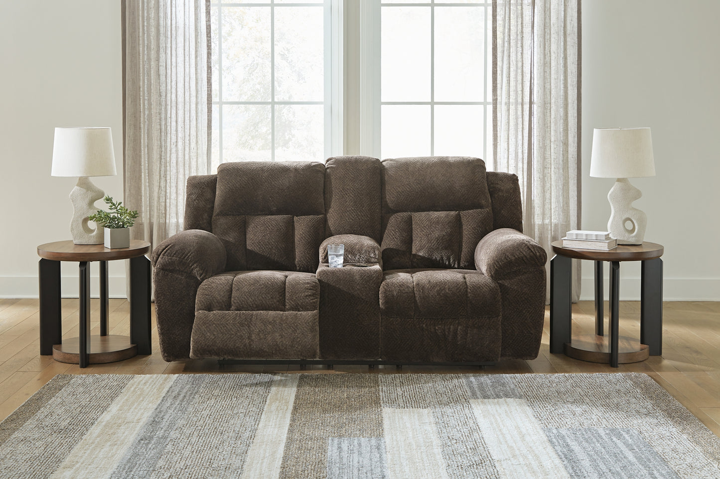 Frohn DBL Rec Loveseat w/Console